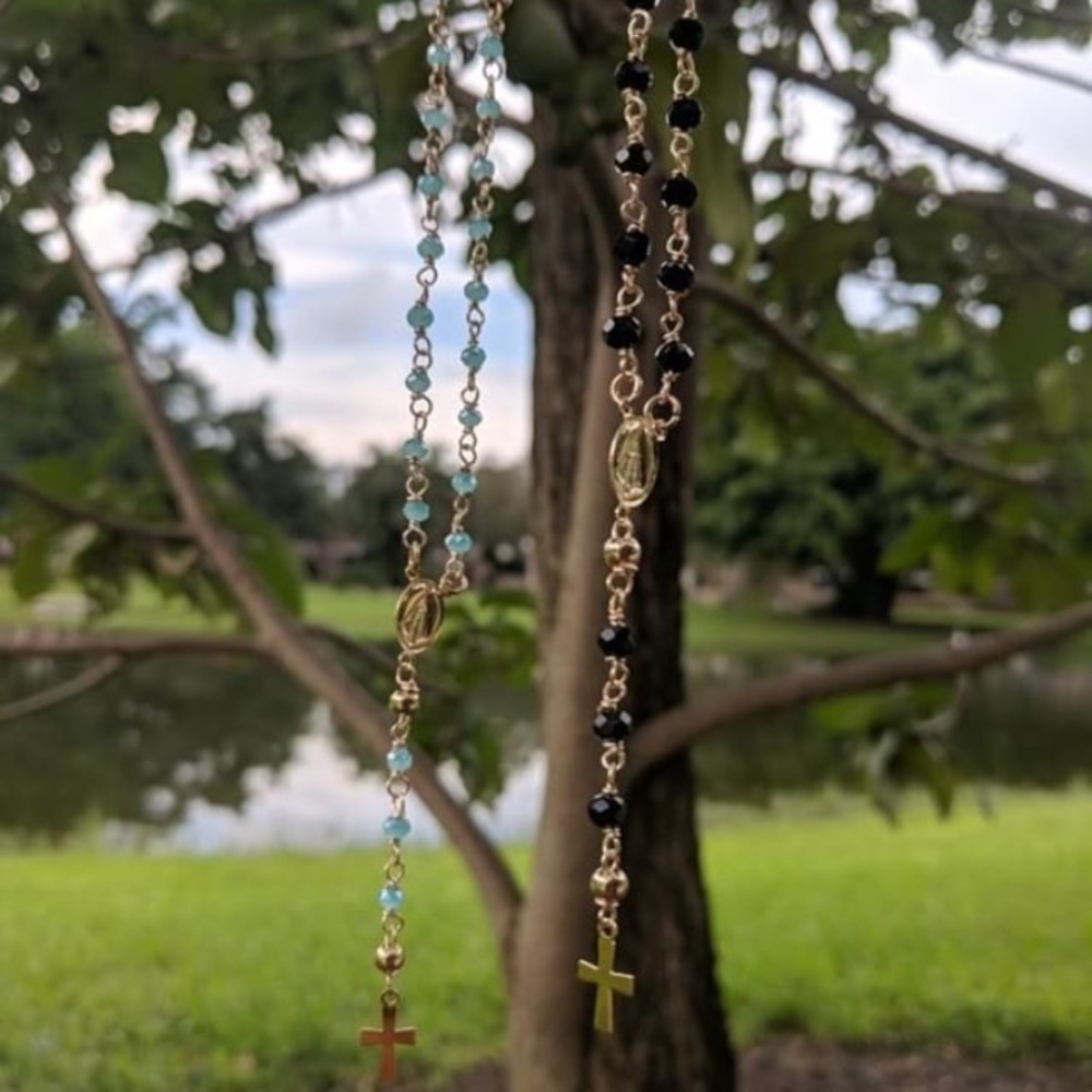 Rosaries. Gold